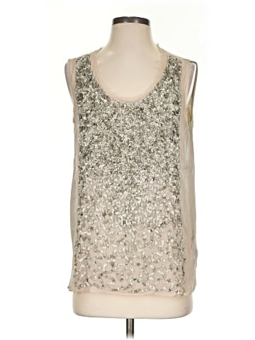 Elie Tahari Sleeveless Silk Top (view 1)