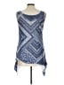 Cupio Blue Sleeveless Blouse Size L - photo 2
