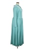 ELOQUII Blue Teal Casual Dress Size 18 Plus - photo 4