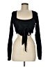 Gilly Hicks Black Long Sleeve Top Size M - photo 1