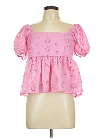 Altar'd State Short Sleeve Blouse (view 1)