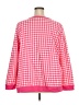 Talbots Checkered-gingham Pink Pullover Sweater Size 3X - photo 2