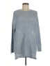 Express 100% Cotton Blue Pullover Sweater Size M - photo 1