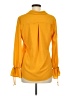 Chenault 100% Polyester Yellow Long Sleeve Blouse Size M - photo 2