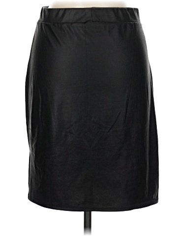 First Love Faux Leather Skirt (view 2)