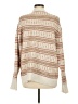 American Eagle Outfitters Stripes Ivory Pullover Sweater Size M - photo 2