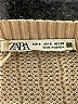Zara Tan Short Sleeve Top Size M - photo 7