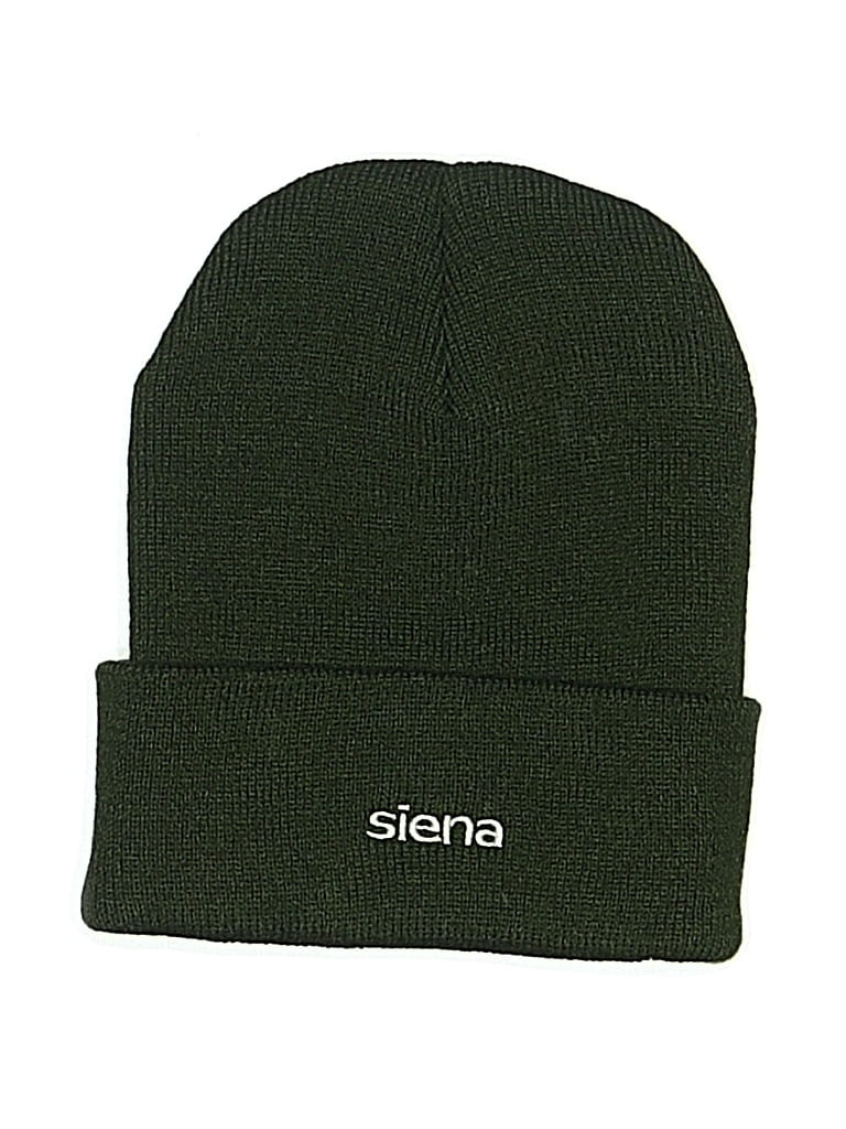 Pre-owned Assorted Brands Beanie Hat In Green