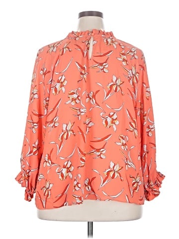 Worthington 3/4 Sleeve Blouse (view 2)