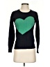 J.Crew Factory Store Hearts Green Pullover Sweater Size XS - photo 1