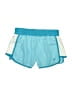 Skechers 100% Polyester Color Block Blue Athletic Shorts Size 10 - 12 - photo 1