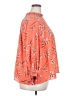 Worthington 100% Polyester Floral Orange 3/4 Sleeve Blouse Size 3X - photo 4
