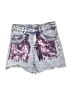 Unbranded Graphic Silver Denim Shorts Size 2XL (kids) - photo 1