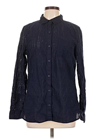Banana Republic Factory Store Long Sleeve Button-Down Shirt (view 1)