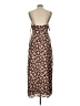 Forever 21 100% Polyester Floral Brown Casual Dress Size L - photo 2