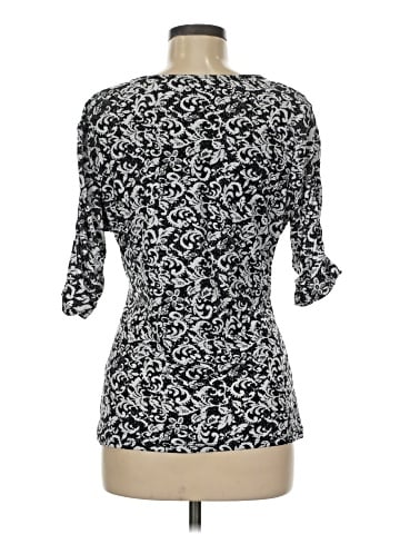 Style&Co 3/4 Sleeve Blouse (view 2)