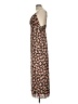 Forever 21 100% Polyester Floral Brown Casual Dress Size L - photo 5