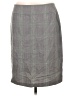 Kasper Plaid Gray Formal Skirt Size 12 - photo 1