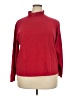 St. John's Bay 100% Cotton Red Turtleneck Sweater Size 2X - photo 1