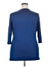 Doublju Blue 3/4 Sleeve Top Size 3X - photo 2