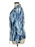 Zenergy by Chico's 100% Nylon Tie-dye Blue Jacket Size XL (3) - photo 5