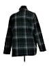 Coldwater Creek 100% Polyester Plaid Teal Coat Size 1X - photo 2