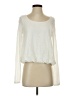 Peruvian Connection Ivory Long Sleeve T-Shirt Size S - photo 1