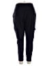 Rewash Solid Black Active Pants Size XL - photo 2