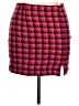 Blue Rain Houndstooth Pink Casual Skirt Size XL - photo 1