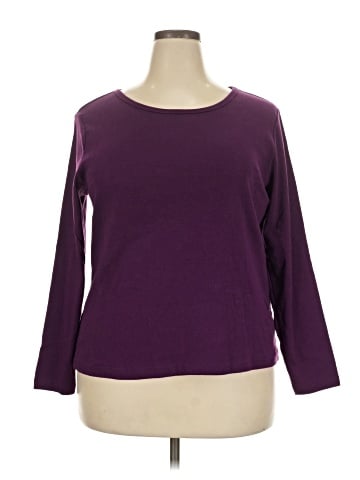 St. John's Bay 3/4 Sleeve T-Shirt (view 1)