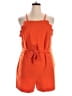 Victoria Beckham for Target Solid Orange Romper Size 1X - photo 1