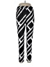 New York & Company Graphic Black Active Pants Size L - photo 1