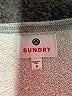 Sundry Stars Silver Pullover Sweater Size Lg (3) - photo 7