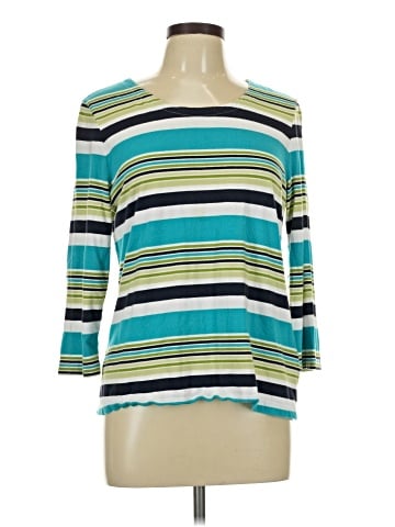 Croft & Barrow 3/4 Sleeve Top (view 1)