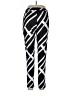 New York & Company Graphic Black Active Pants Size L - photo 2