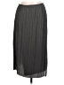 Margaret O'Leary 100% Polyester Solid Gray Formal Skirt Size Lg (2) - photo 1