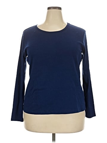 St. John's Bay Long Sleeve Top (view 1)