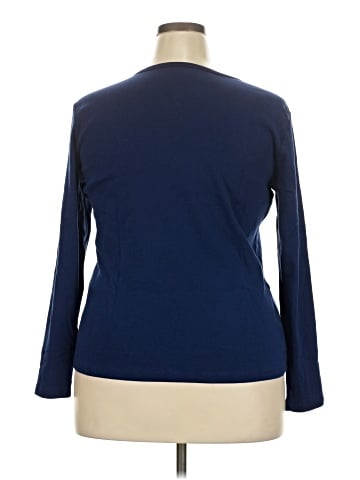 St. John's Bay Long Sleeve Top (view 2)