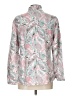 T by Talbots Paisley Silver Blazer Size L - photo 2