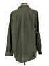 D&Co. 100% Polyester Solid Green Long Sleeve Blouse Size L - photo 2