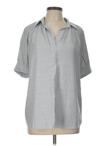 Max Studio Short Sleeve Blouse (view 1)
