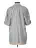 Max Studio Gray Short Sleeve Blouse Size L - photo 2