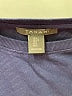 Tahari Blue Short Sleeve Top Size L - photo 7