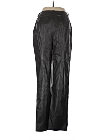 Linda Allard Ellen Tracy Leather Pants (view 2)