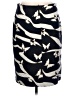 Ann Taylor Print Blue Casual Skirt Size 12 - photo 2