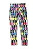 Justice Graphic Black Casual Pants Size 6 - photo 2