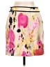Tabitha 100% Cotton Print Yellow Casual Skirt Size 6 - photo 2