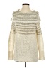Free People Tweed Ivory Pullover Sweater Size XS - photo 1