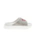 True Religion Silver White Sandals Size 7 - photo 1