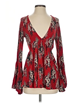 Free People Long Sleeve Blouse